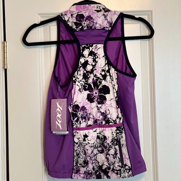 Women's Zoot Cycle Fit Splash Racerback Tank. NWT - Picture 2 of 5